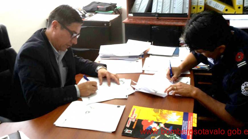 Firma de Convenio EMAPAO – CBO