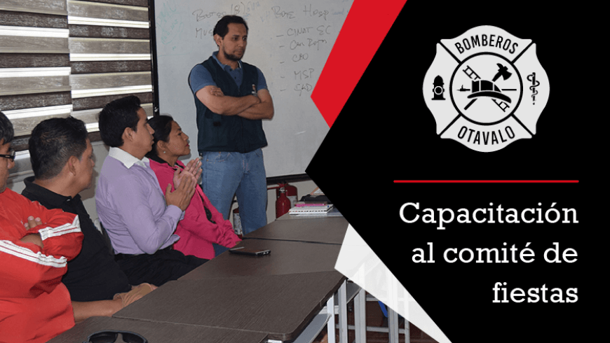 Capacitación al comité de fiestas