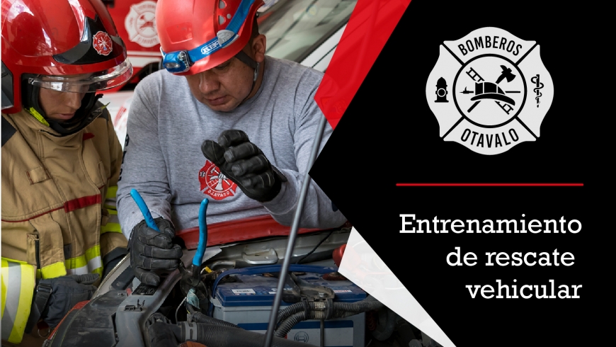 Entrenamiento de rescate vehicular