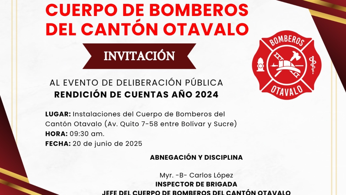 Invitacion Deliberación Pública