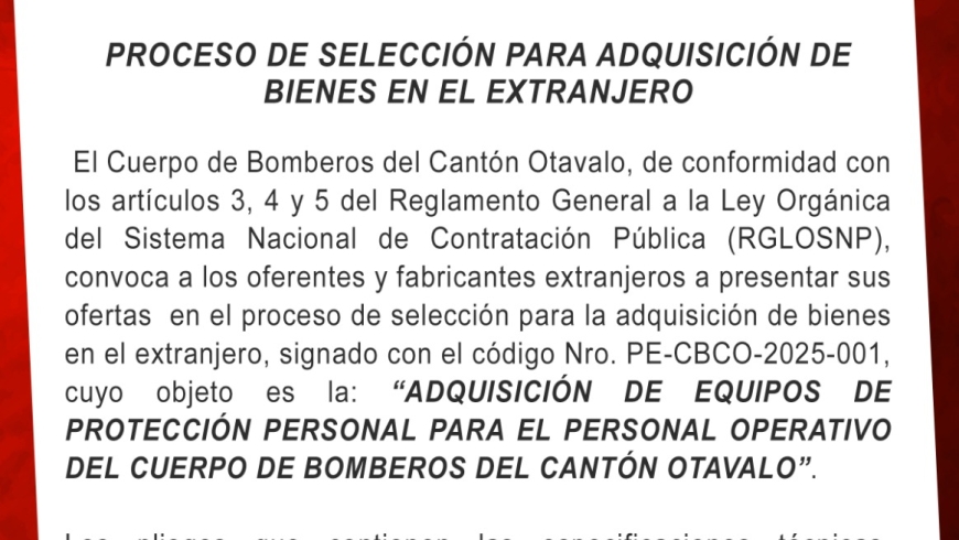 Adquisición de bienes en el extranjero