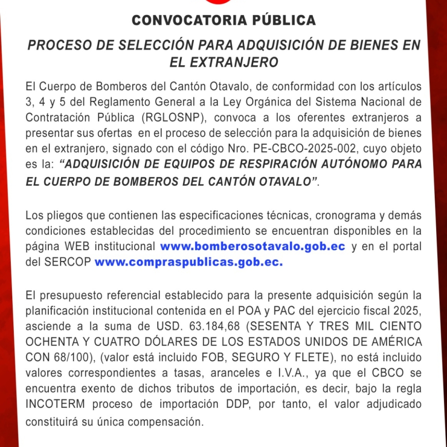 Adquisición de bienes en el extranjero