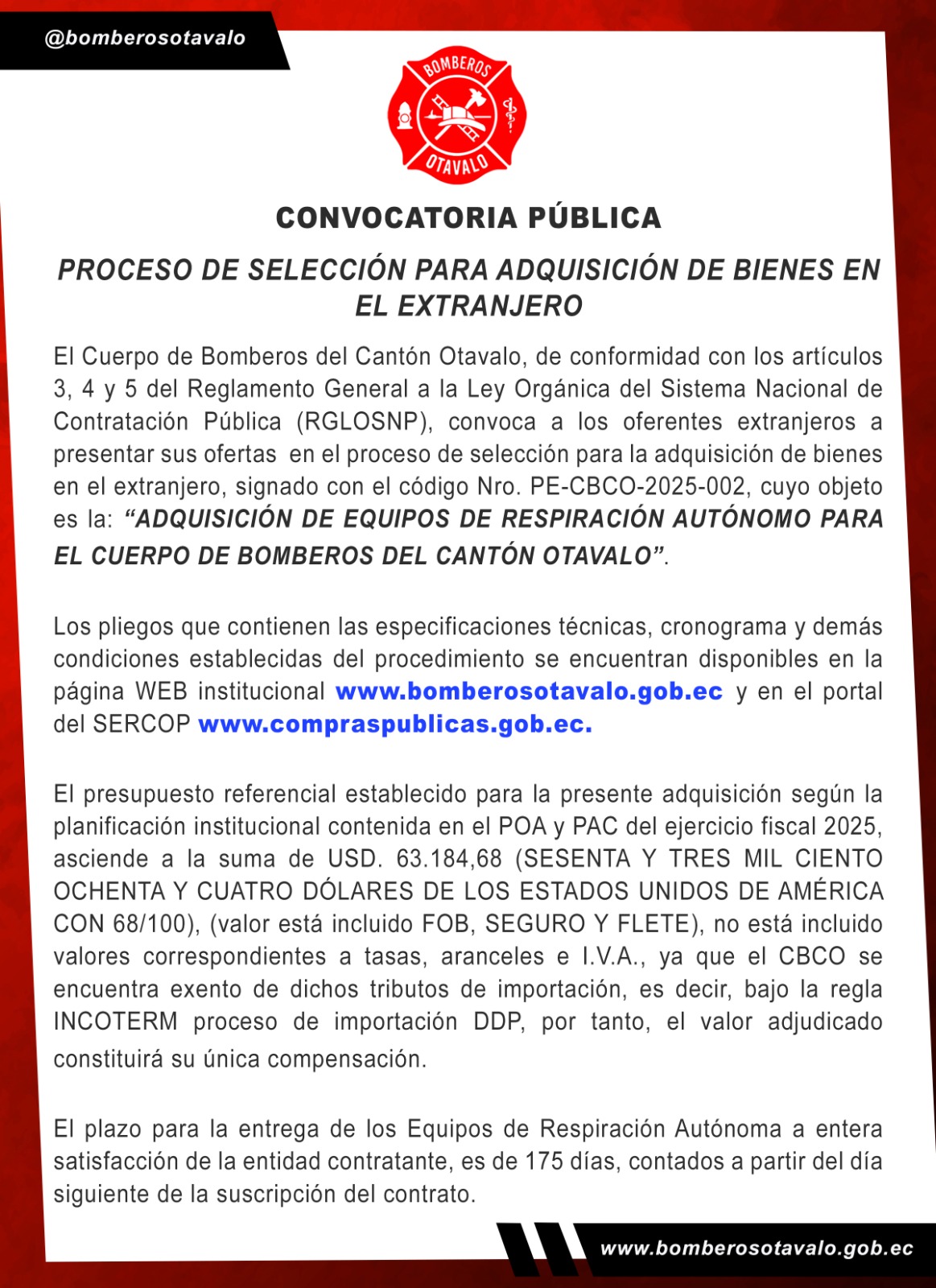 Adquisición de bienes en el extranjero