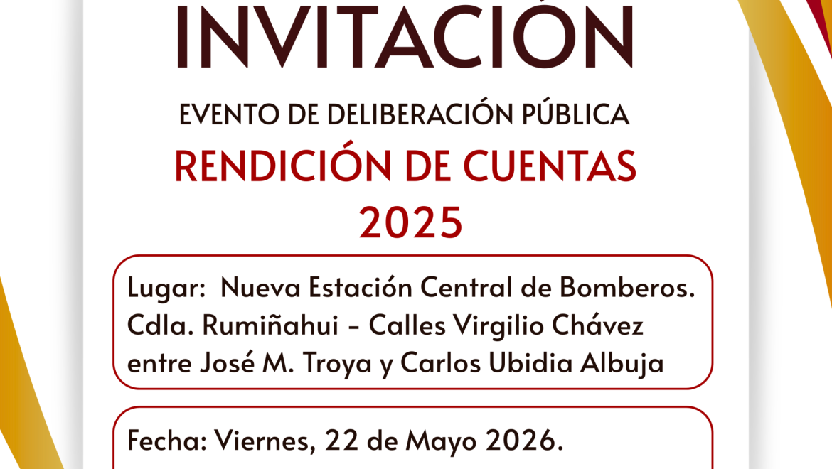 🔥🚒 | RENDICIÓN DE CUENTAS 2025 – CUERPO DE BOMBEROS DEL CANTÓN OTAVALO