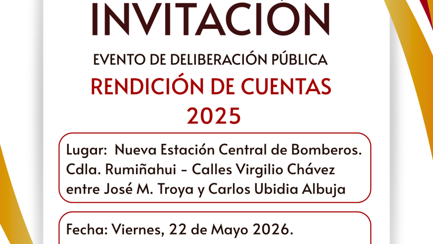 🔥🚒 | RENDICIÓN DE CUENTAS 2025 – CUERPO DE BOMBEROS DEL CANTÓN OTAVALO